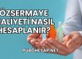 Özsermaye Maliyeti Nasıl Hesaplanır?