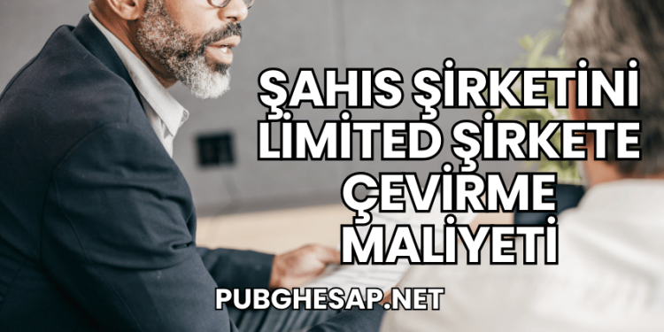Şahıs Şirketini Limited Şirkete Çevirme Maliyeti