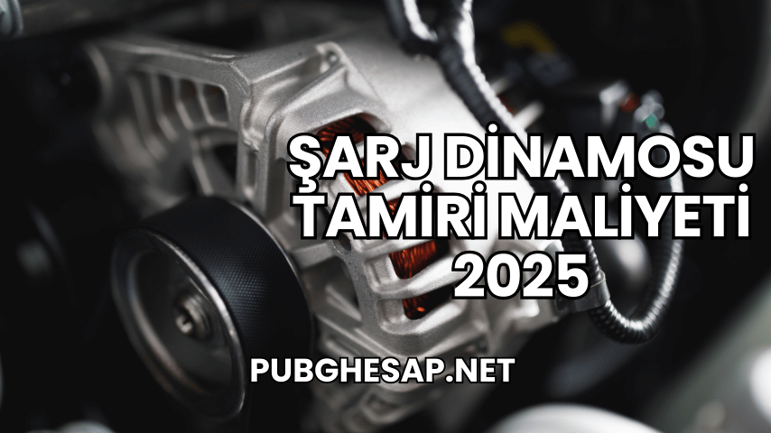 Şarj Dinamosu Tamiri Maliyeti 2025