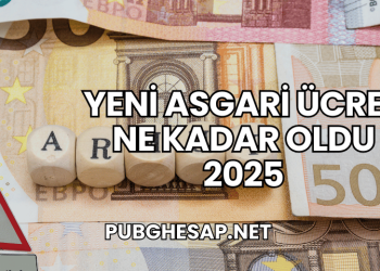 Yeni Asgari Ücret Ne Kadar Oldu 2025